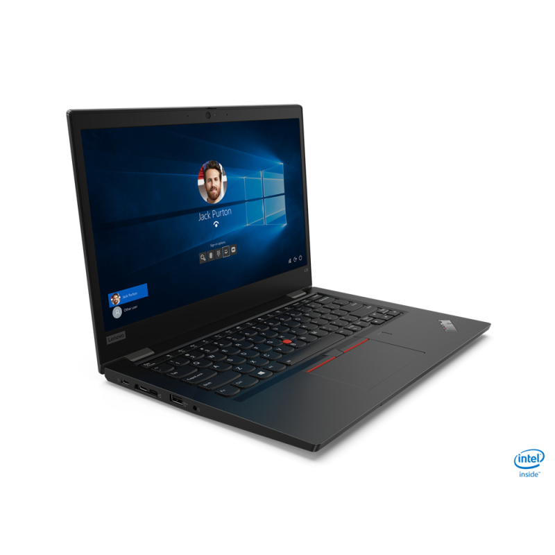 Lenovo ThinkPad L13 Intel® Core™ i5 i5-10210U Ordinateur portable 33,8 cm (13.3") Full HD 8 Go DDR4-SDRAM 256 Go SSD Wi-Fi 5 (802.11ac) Windows 10 Pro Noir