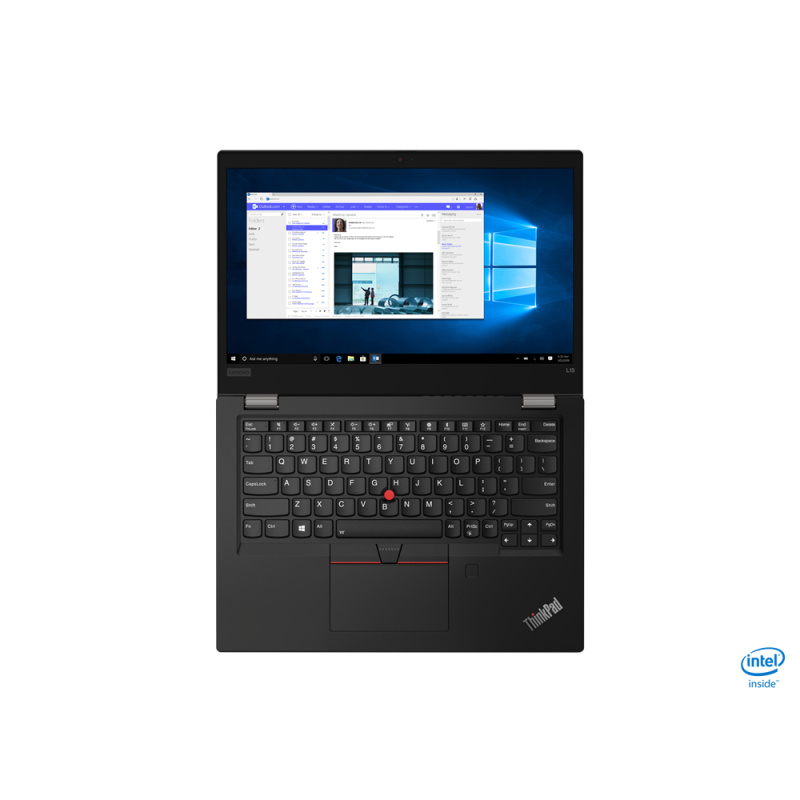 Lenovo ThinkPad L13 Intel® Core™ i5 i5-10210U Ordinateur portable 33,8 cm (13.3") Full HD 8 Go DDR4-SDRAM 256 Go SSD Wi-Fi 5 (802.11ac) Windows 10 Pro Noir