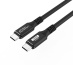 Microconnect USB4CC1 câble USB USB4 Gen 3x2 1,2 m USB C Noir