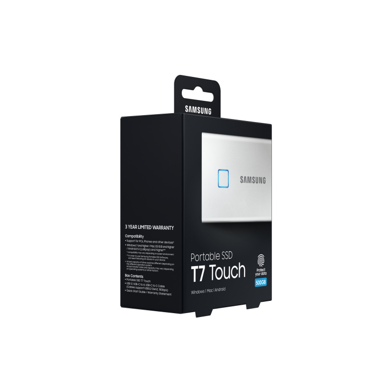 Samsung MU-PC500S 500 Go USB Type-C 3.2 Gen 2 (3.1 Gen 2) Argent