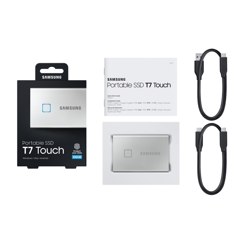 Samsung MU-PC500S 500 Go USB Type-C 3.2 Gen 2 (3.1 Gen 2) Argent