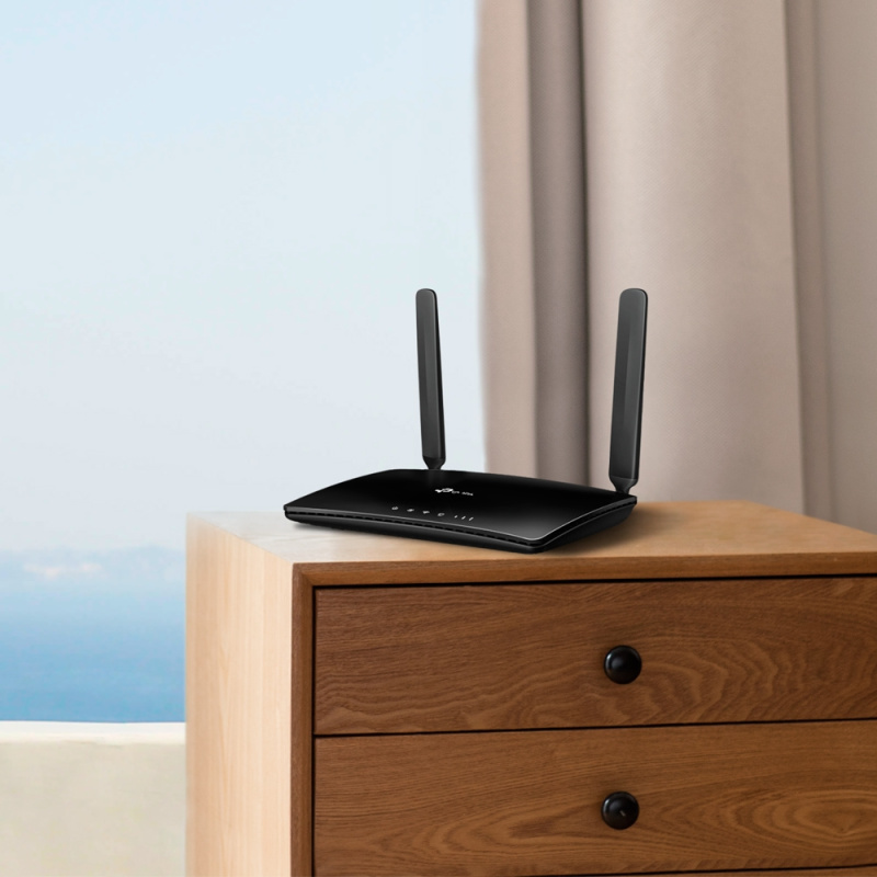 TP-Link TL-MR6400 routeur sans fil Fast Ethernet Monobande (2,4 GHz) 4G Noir