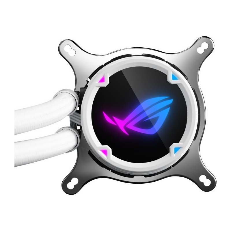 ASUS ROG Strix LC 360 RGB White Edition Processeur Refroidisseur de liquide tout-en-un 12 cm Blanc