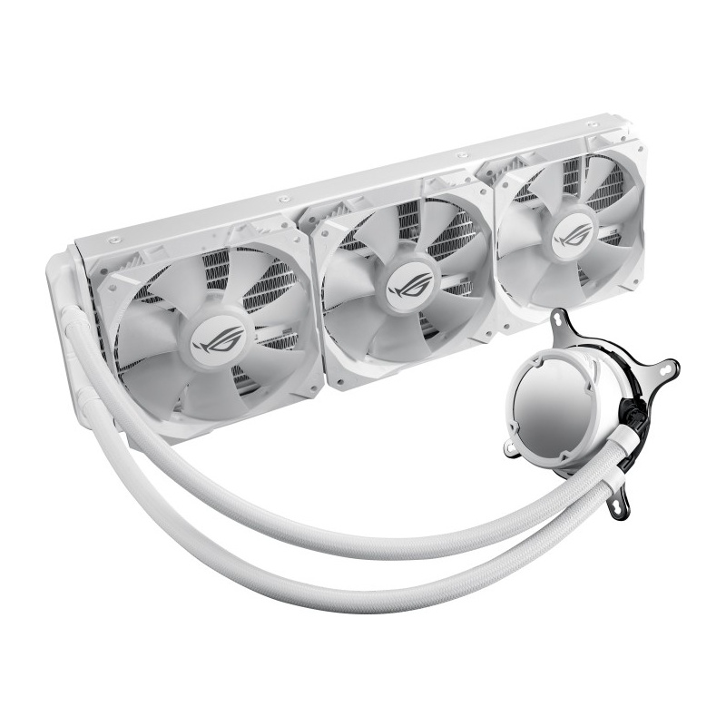 ASUS ROG Strix LC 360 RGB White Edition Processeur Refroidisseur de liquide tout-en-un 12 cm Blanc