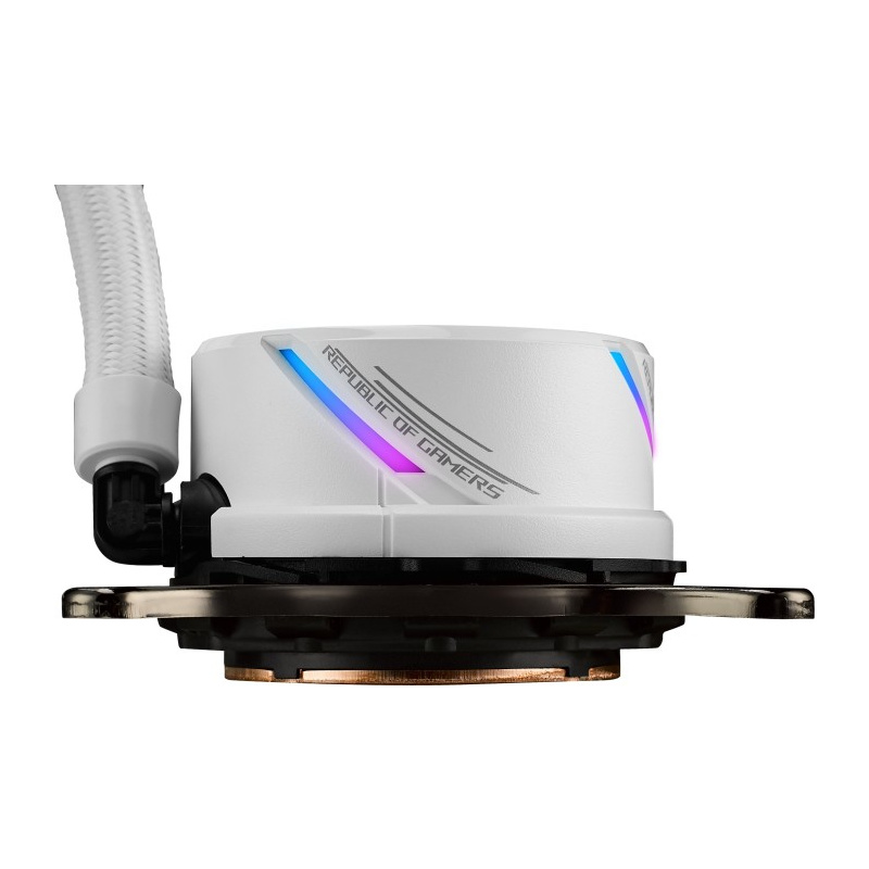 ASUS ROG Strix LC 360 RGB White Edition Processeur Refroidisseur de liquide tout-en-un 12 cm Blanc