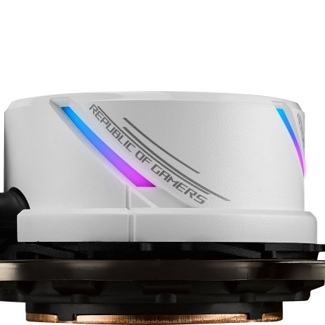 ASUS ROG Strix LC 360 RGB White Edition Processeur Refroidisseur de liquide tout-en-un 12 cm Blanc