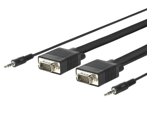 Microconnect MONGG3BMJ câble VGA 3 m VGA (D-Sub) Noir