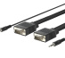 Microconnect MONGG3BMJ câble VGA 3 m VGA (D-Sub) Noir