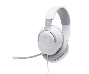 JBL Quantum 100 Écouteurs Avec fil Arceau Jouer Blanc