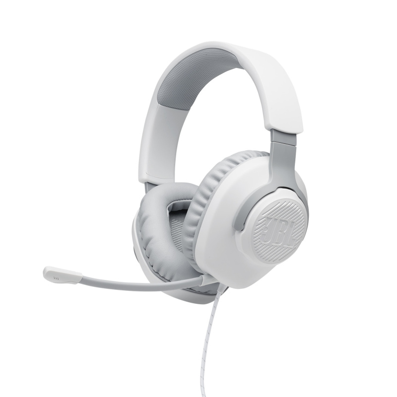 JBL Quantum 100 Écouteurs Avec fil Arceau Jouer Blanc