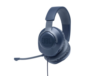 JBL Quantum 100 Écouteurs Avec fil Arceau Jouer Bleu
