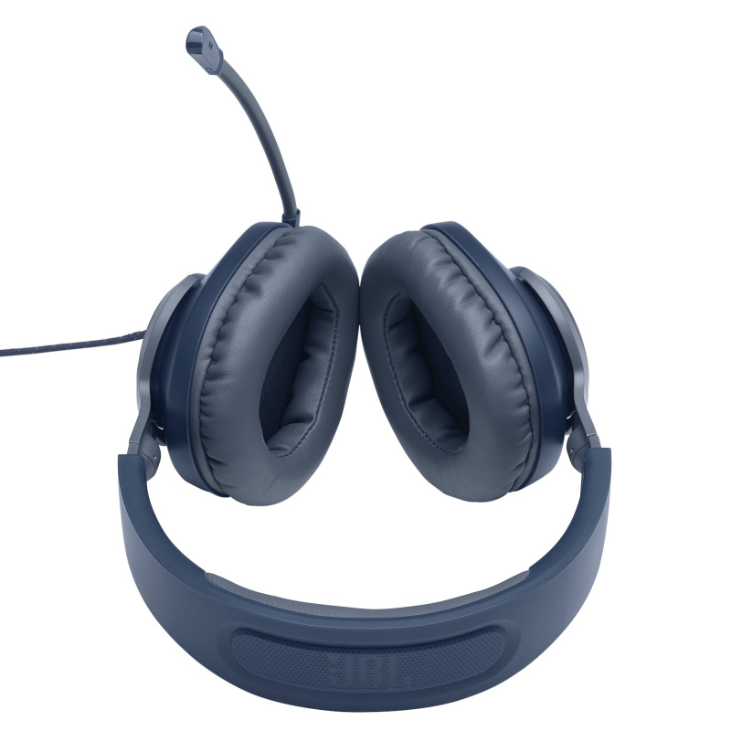 JBL Quantum 100 Écouteurs Avec fil Arceau Jouer Bleu