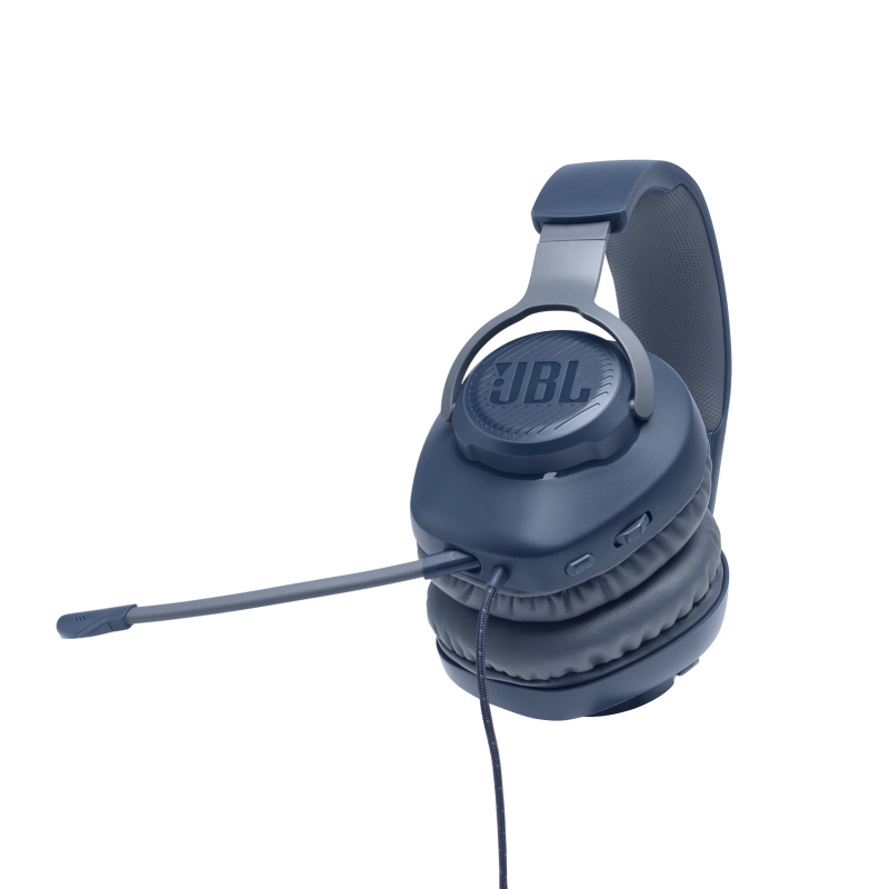 JBL Quantum 100 Écouteurs Avec fil Arceau Jouer Bleu