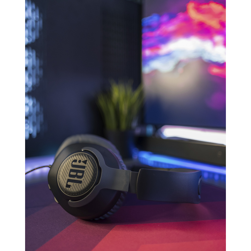 JBL Quantum 100 Écouteurs Avec fil Arceau Jouer Blanc