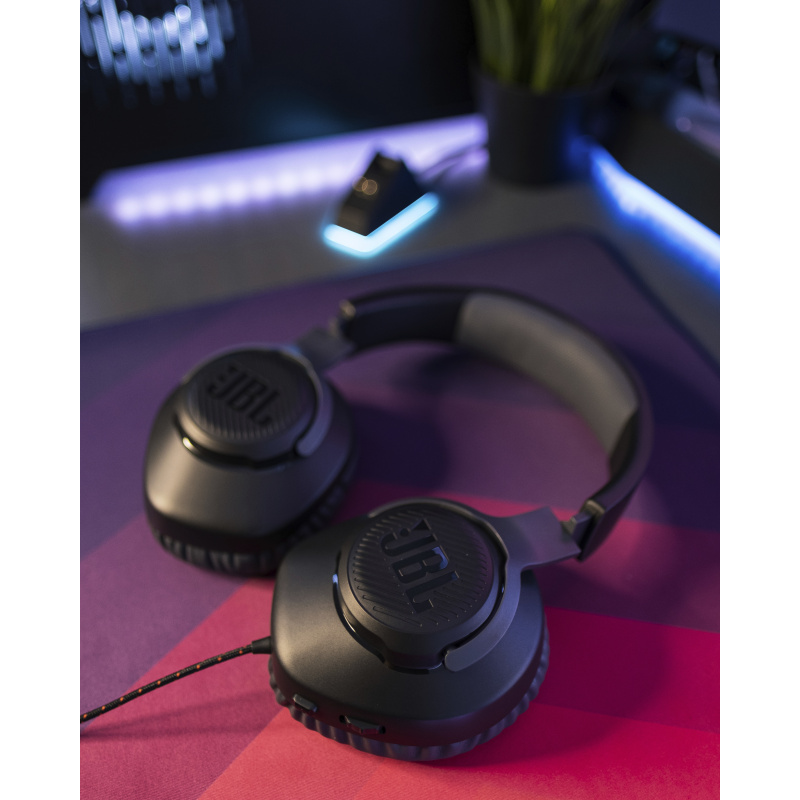 JBL Quantum 100 Écouteurs Avec fil Arceau Jouer Blanc