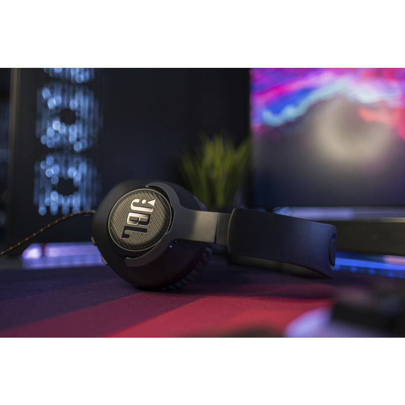 JBL Quantum 100 Écouteurs Avec fil Arceau Jouer Blanc