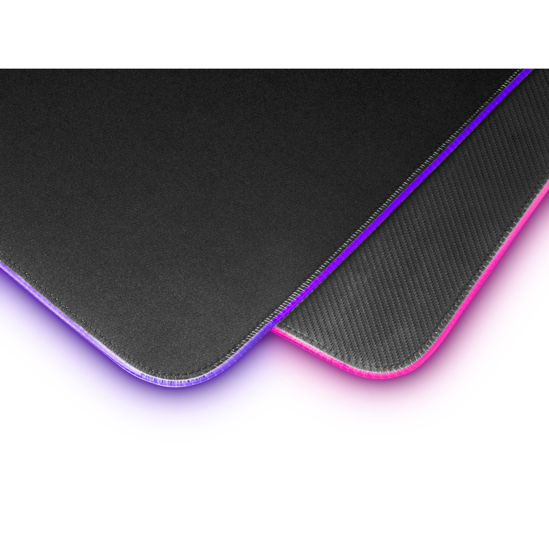 Mars Gaming MMPRGB2 tapis de souris Tapis de souris de jeu Noir
