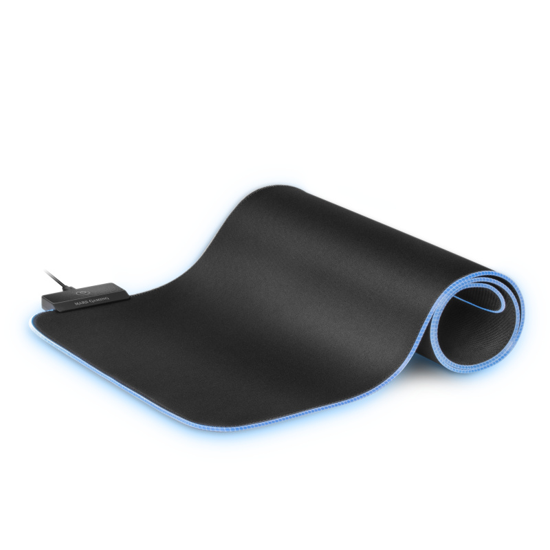 Mars Gaming MMPRGB2 tapis de souris Tapis de souris de jeu Noir