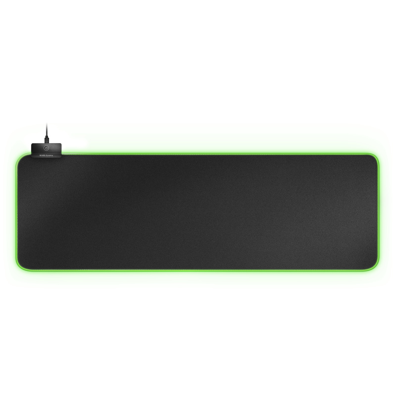 Mars Gaming MMPRGB2 tapis de souris Tapis de souris de jeu Noir