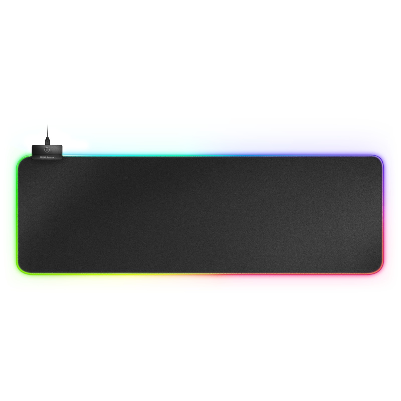 Mars Gaming MMPRGB2 tapis de souris Tapis de souris de jeu Noir