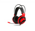 MSI DS501 Casque Avec fil Arceau Jouer Noir, Rouge