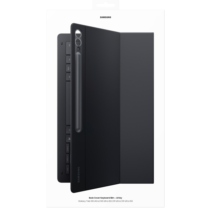 Samsung Book Cover Keyboard Slim (Touche IA) Galaxy Tab S10 Ultra | Tab S9 Ultra
