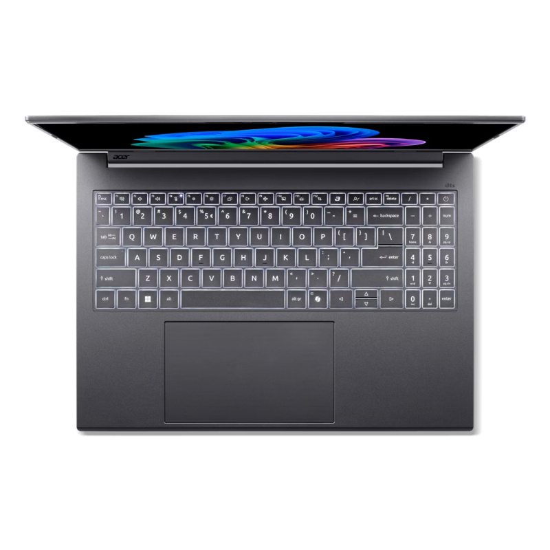 Acer Aspire 16 AI A16-52M-71XX Copilot+ PC Intel Core Ultra 7 258V Ordinateur portable 40,6 cm (16") WUXGA+ 32 Go LPDDR5x-SDRAM 1 To SSD Wi-Fi 7 (802.11be) Windows 11 Home Gris
