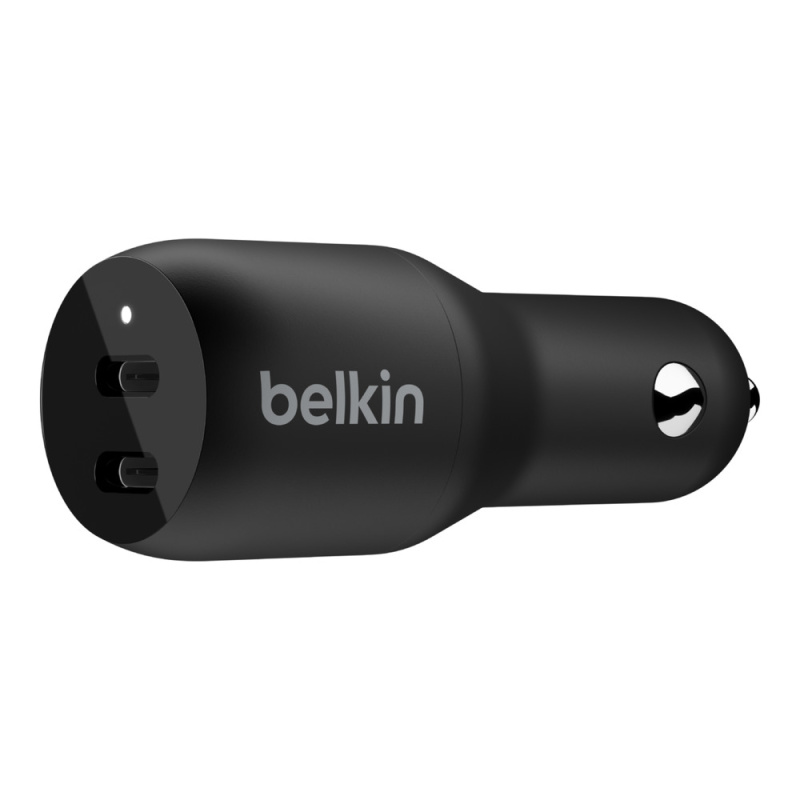 Belkin BOOST↑CHARGE Smartphone Noir Allume-cigare Charge rapide Auto