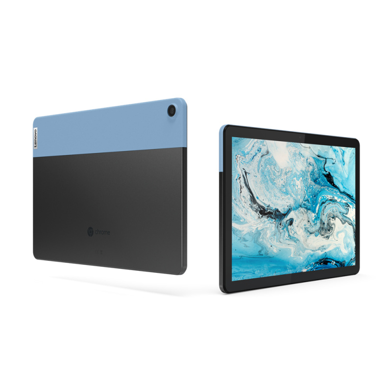 Lenovo IdeaPad Duet Chromebook Mediatek 128 Go 25,6 cm (10.1") 4 Go Wi-Fi 5 (802.11ac) ChromeOS Bleu, Gris