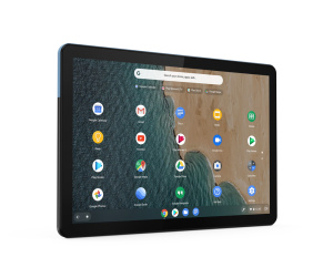 Lenovo IdeaPad Duet Chromebook Mediatek 128 Go 25,6 cm (10.1") 4 Go Wi-Fi 5 (802.11ac) ChromeOS Bleu, Gris