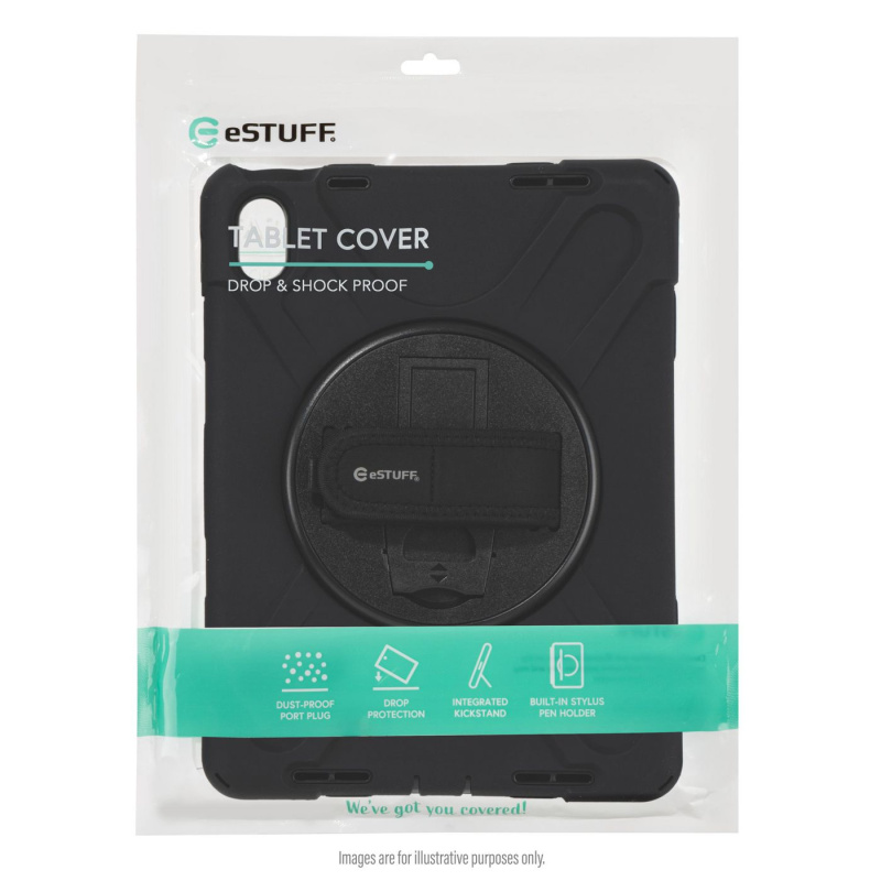eSTUFF ES681868-BULK étui pour tablette Noir