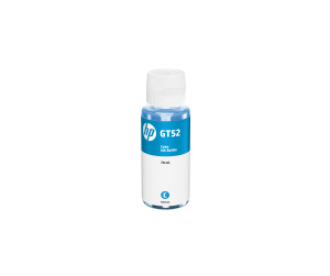 HP Bouteille d'encre cyan GT52authentique