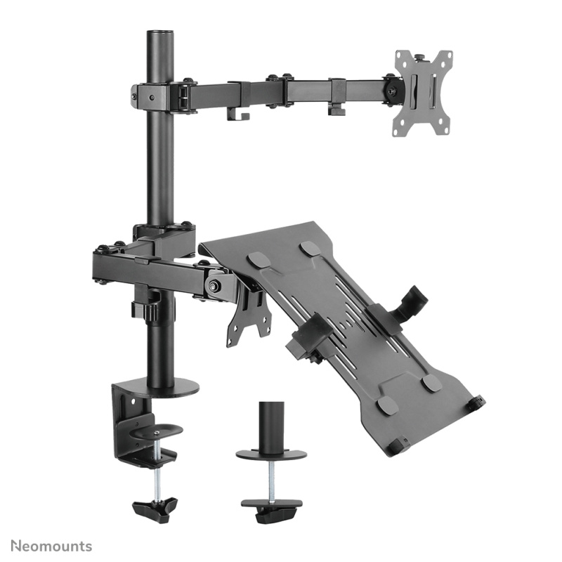 Neomounts FPMA-D550NOTEBOOK Support d'écran à fixer avec support pour ordinateur portable 10-32"