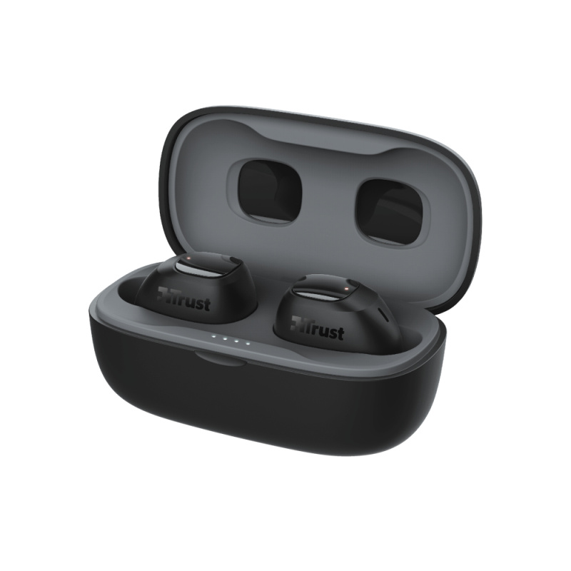 Trust Nika Compact Casque True Wireless Stereo (TWS) Ecouteurs Appels/Musique Bluetooth Noir