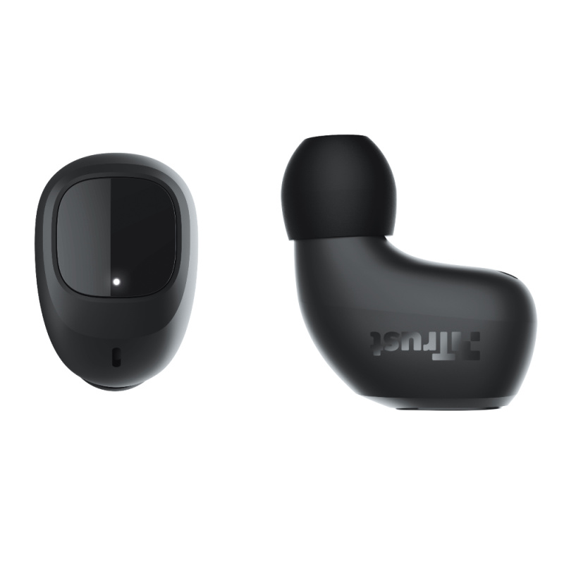 Trust Nika Compact Casque True Wireless Stereo (TWS) Ecouteurs Appels/Musique Bluetooth Noir