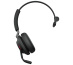 Jabra Evolve2 65, MS Mono Casque Sans fil Arceau Bureau/Centre d'appels USB Type-A Bluetooth Noir