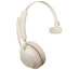 Jabra 26599-899-898 écouteur/casque Sans fil Arceau Bureau/Centre d'appels USB Type-C Bluetooth Beige
