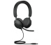 Jabra Evolve2 40, MS Stereo Casque Avec fil Arceau Bureau/Centre d'appels USB Type-A Bluetooth Noir