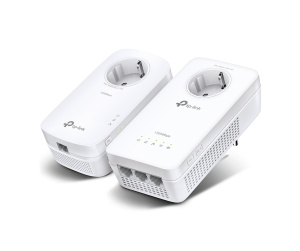 TP-Link TL-WPA8631P KIT Adaptateur réseau CPL 300 Mbit/s Ethernet/LAN Wifi Blanc 2 pièce(s)