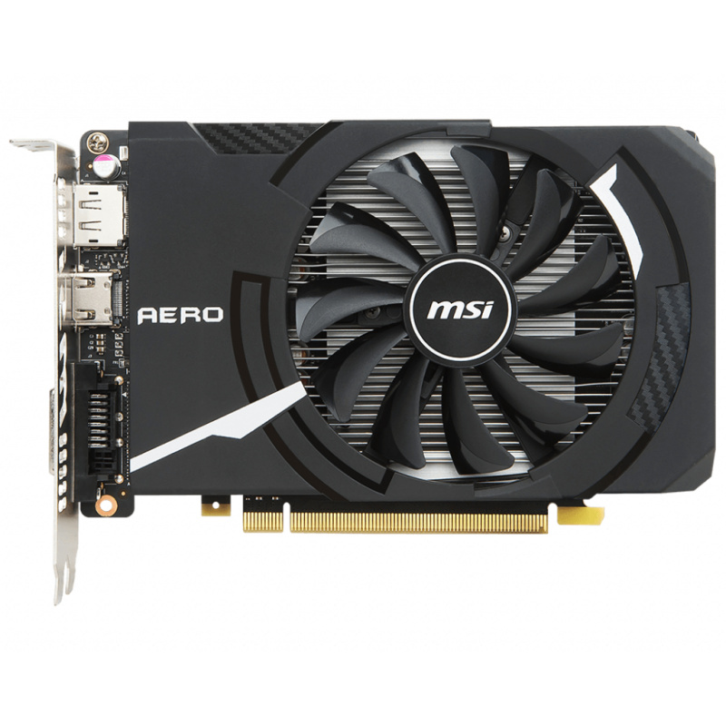 MSI AERO ITX GeForce GTX 1050 TI 4G OCV1 NVIDIA 4 Go GDDR5