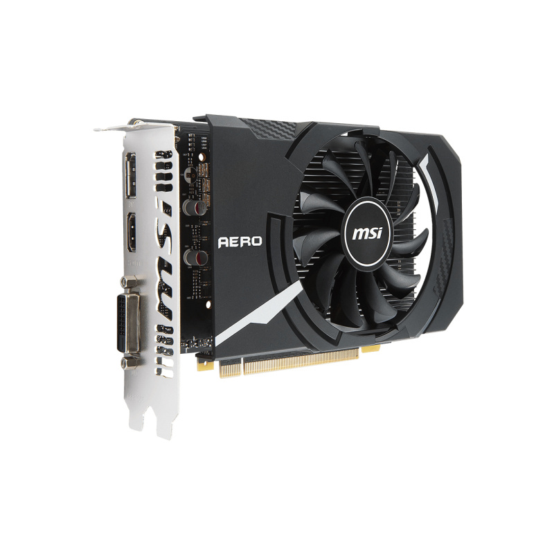MSI AERO ITX GeForce GTX 1050 TI 4G OCV1 NVIDIA 4 Go GDDR5