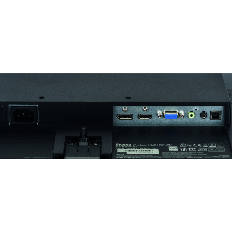 iiyama ProLite XU2493HSU-B1 écran plat de PC 60,5 cm (23.8") 1920 x 1080 pixels Full HD LED Noir