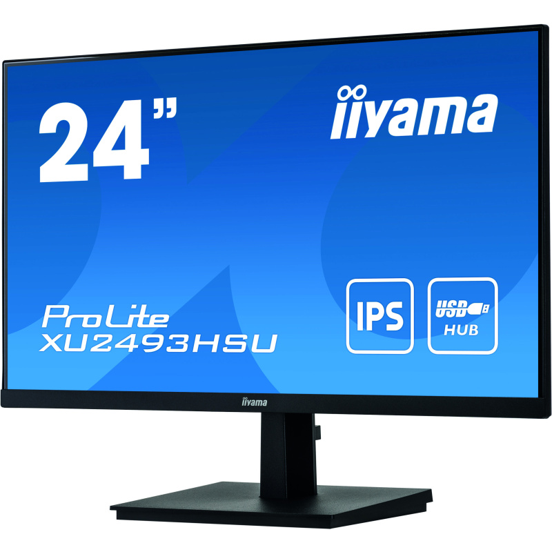 iiyama ProLite XU2493HSU-B1 écran plat de PC 60,5 cm (23.8") 1920 x 1080 pixels Full HD LED Noir