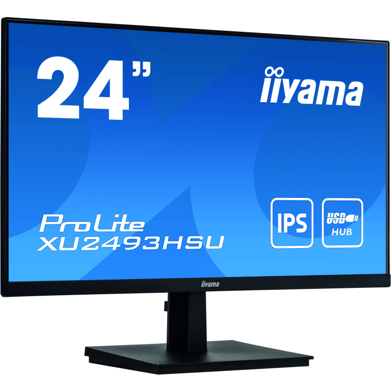 iiyama ProLite XU2493HSU-B1 écran plat de PC 60,5 cm (23.8") 1920 x 1080 pixels Full HD LED Noir