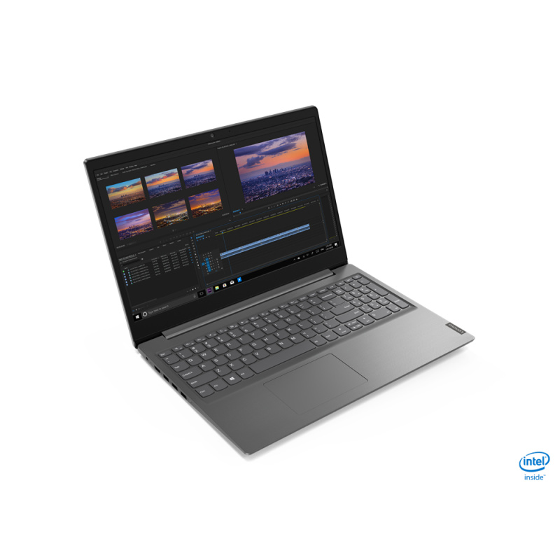 Lenovo V15 IIL Intel® Core™ i5 i5-1035G1 Ordinateur portable 39,6 cm (15.6") Full HD 8 Go DDR4-SDRAM 256 Go SSD Wi-Fi 5 (802.11ac) Windows 10 Pro Français Gris