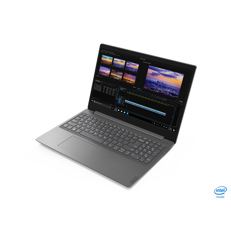 Lenovo V15 IIL Intel® Core™ i5 i5-1035G1 Ordinateur portable 39,6 cm (15.6") Full HD 8 Go DDR4-SDRAM 256 Go SSD Wi-Fi 5 (802.11ac) Windows 10 Pro Français Gris