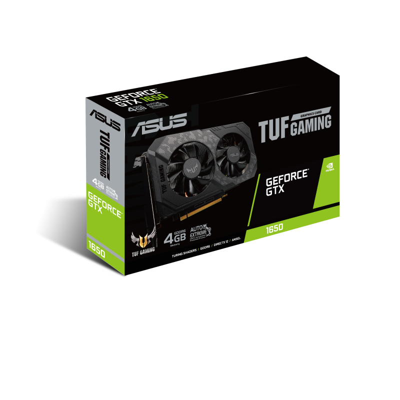 ASUS TUF Gaming TUF-GTX1650-4GD6-GAMING NVIDIA GeForce GTX 1650 4 Go GDDR6