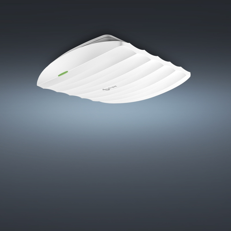 TP-Link Omada EAP110 300 Mbit/s Blanc Connexion Ethernet, supportant l'alimentation via ce port (PoE)