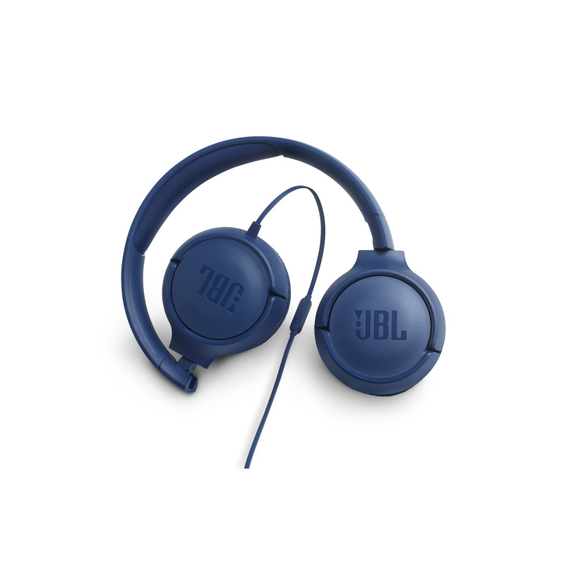 JBL Tune 500 Casque Avec fil Arceau Appels/Musique Bleu