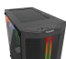 be quiet! Pure Base 500 DX Noir | Boîtier PC ARGB vitré, Mini ITX / Micro ATX / ATX, 3 ventilateurs Pure Wings 2 140 mm